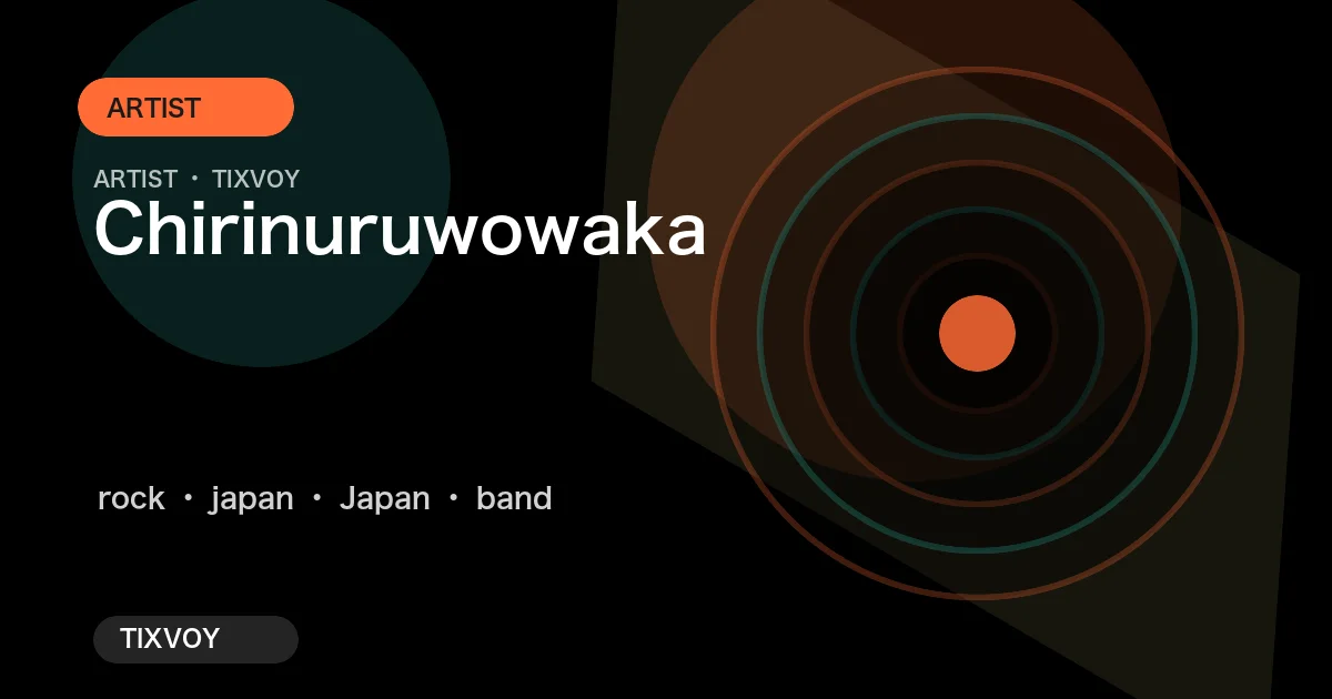 Chirinuruwowaka Concert Tickets