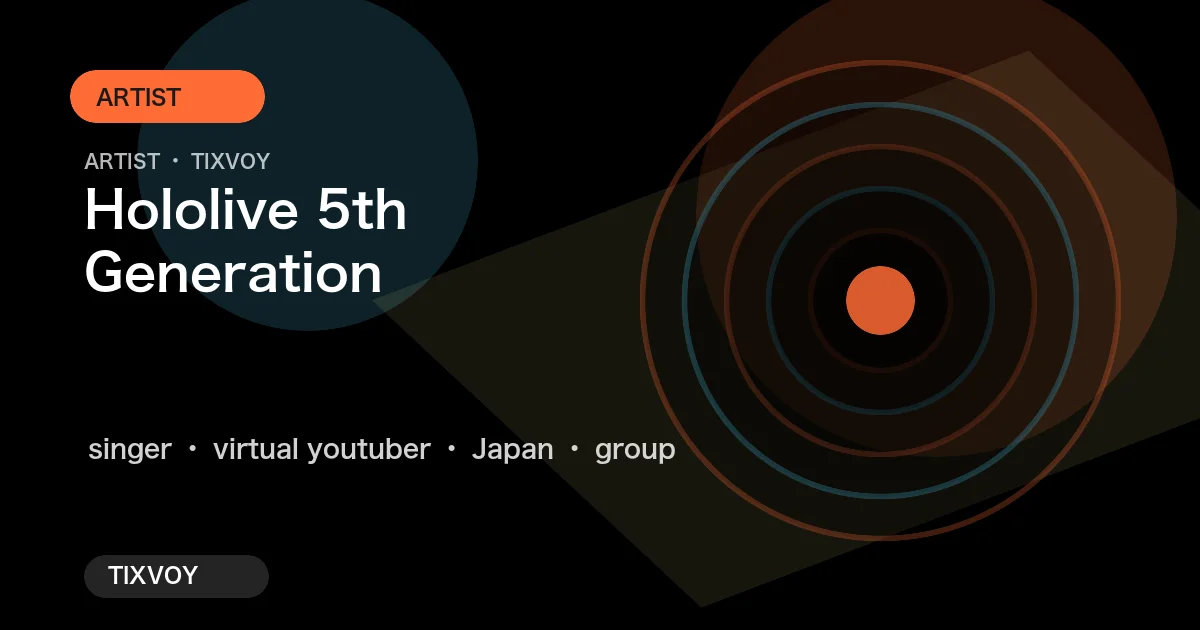 Hololive 5th Generation