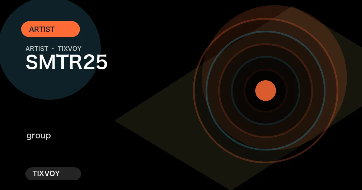 SMTR25 Concert Tickets