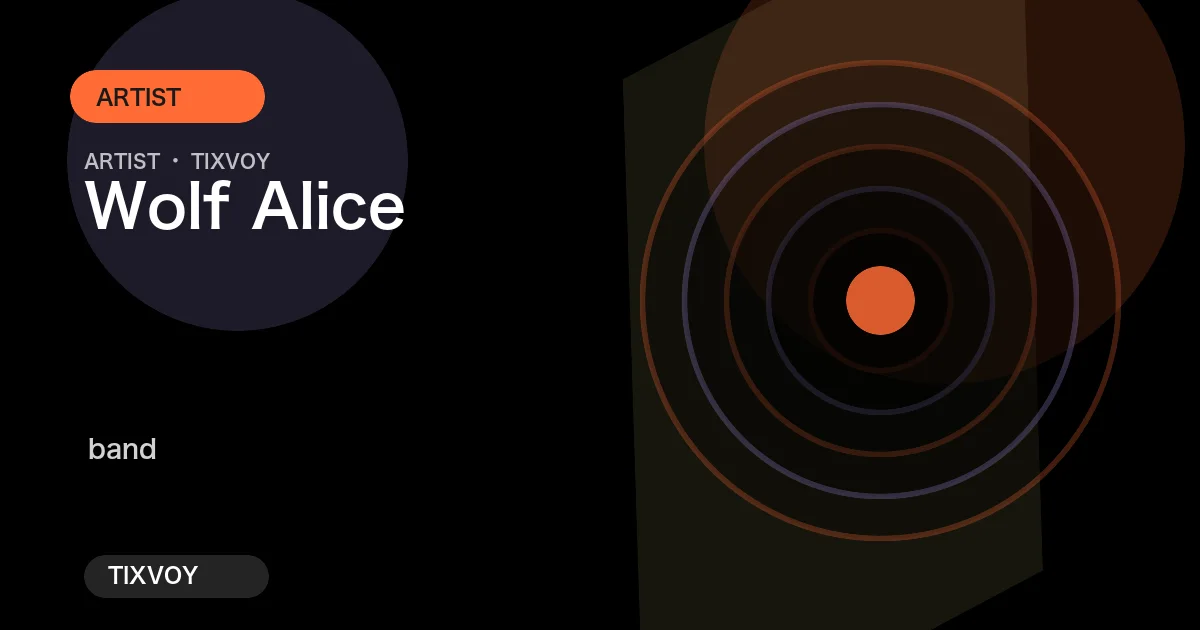 Wolf Alice Concert Tickets