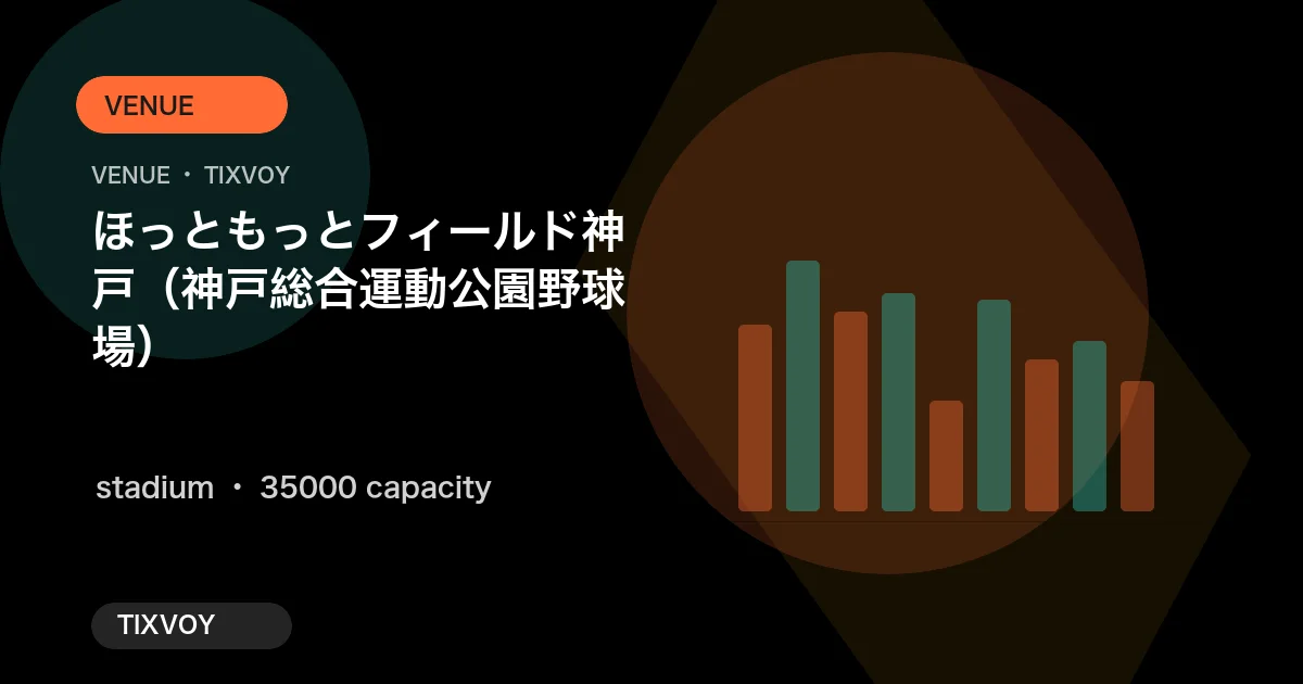 神户Hotto Motto球场 神户综合运动公园棒球场的照片