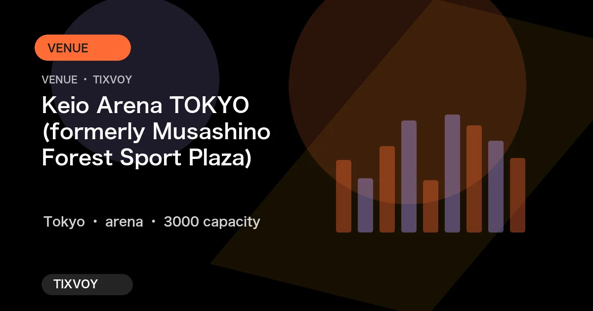 京王竞技场TOKYO 旧武藏野之森综合体育广场的照片