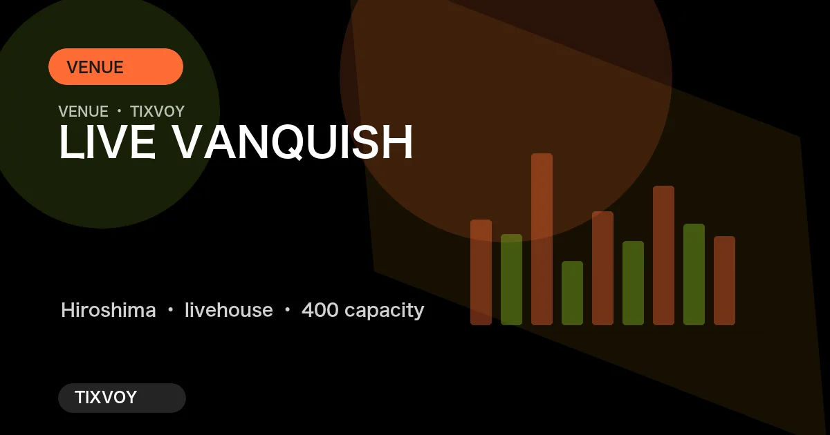 LIVE VANQUISH의 사진