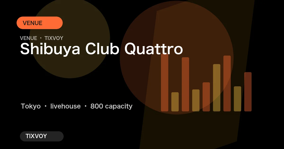 Photo of Shibuya Club Quattro