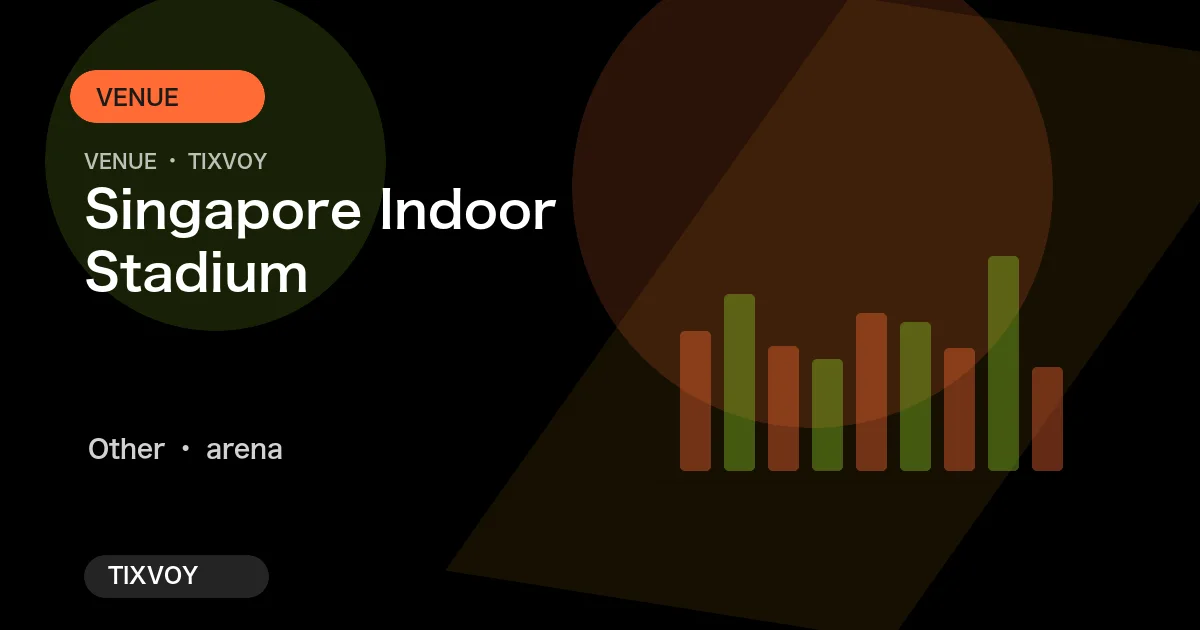 Photo of Singapore Indoor Stadium
