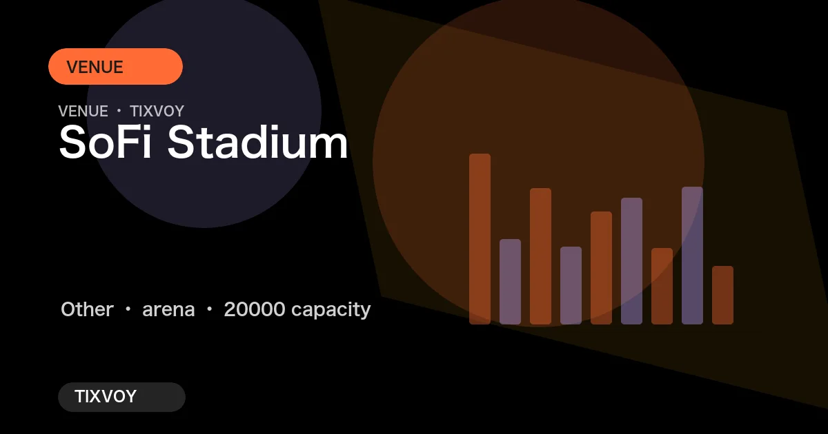 SoFi Stadium アリーナの写真