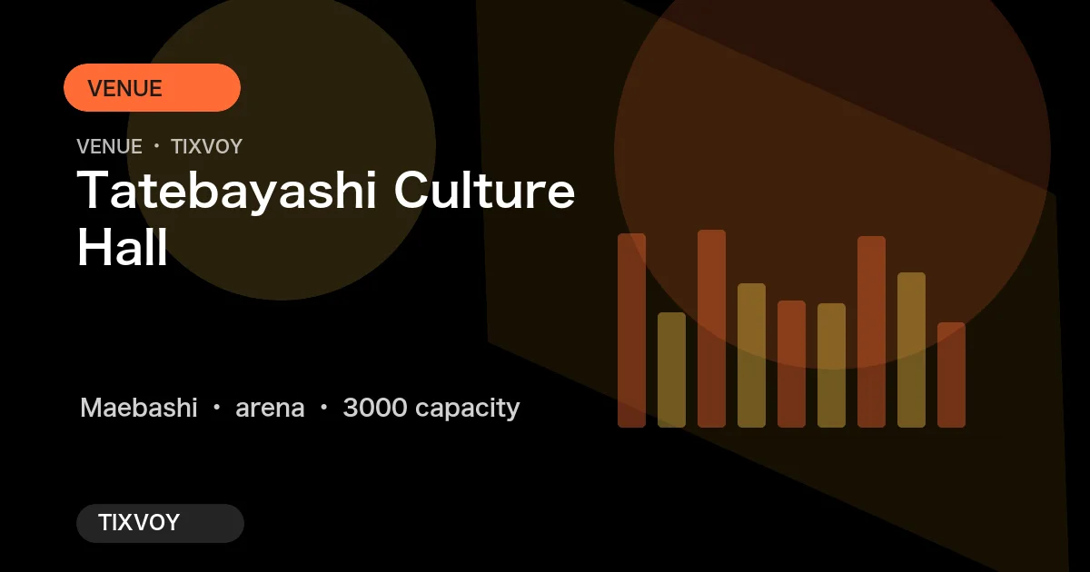 Photo of Tatebayashi Culture Hall