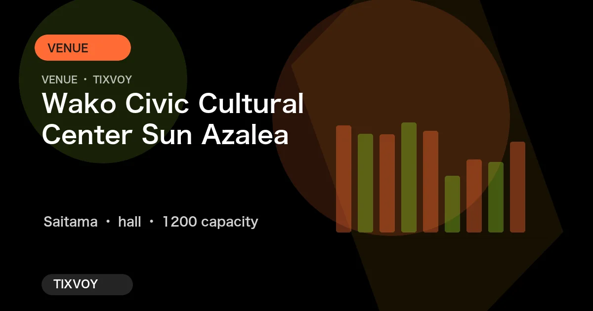 和光市民文化中心 Sun Azalea 大礼堂的照片